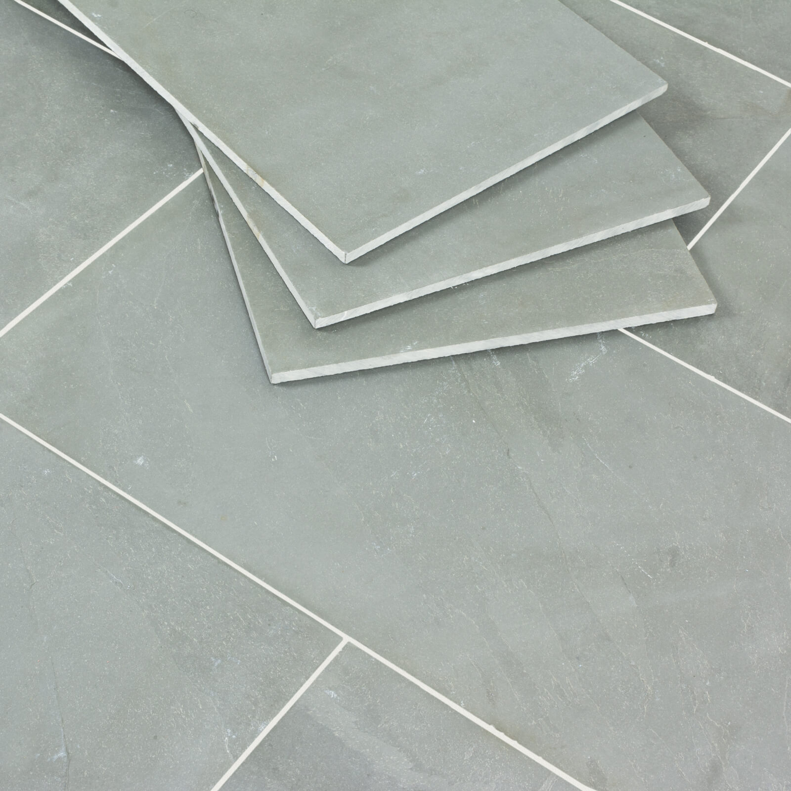 Brazilian Grey Slate Tile - Riven