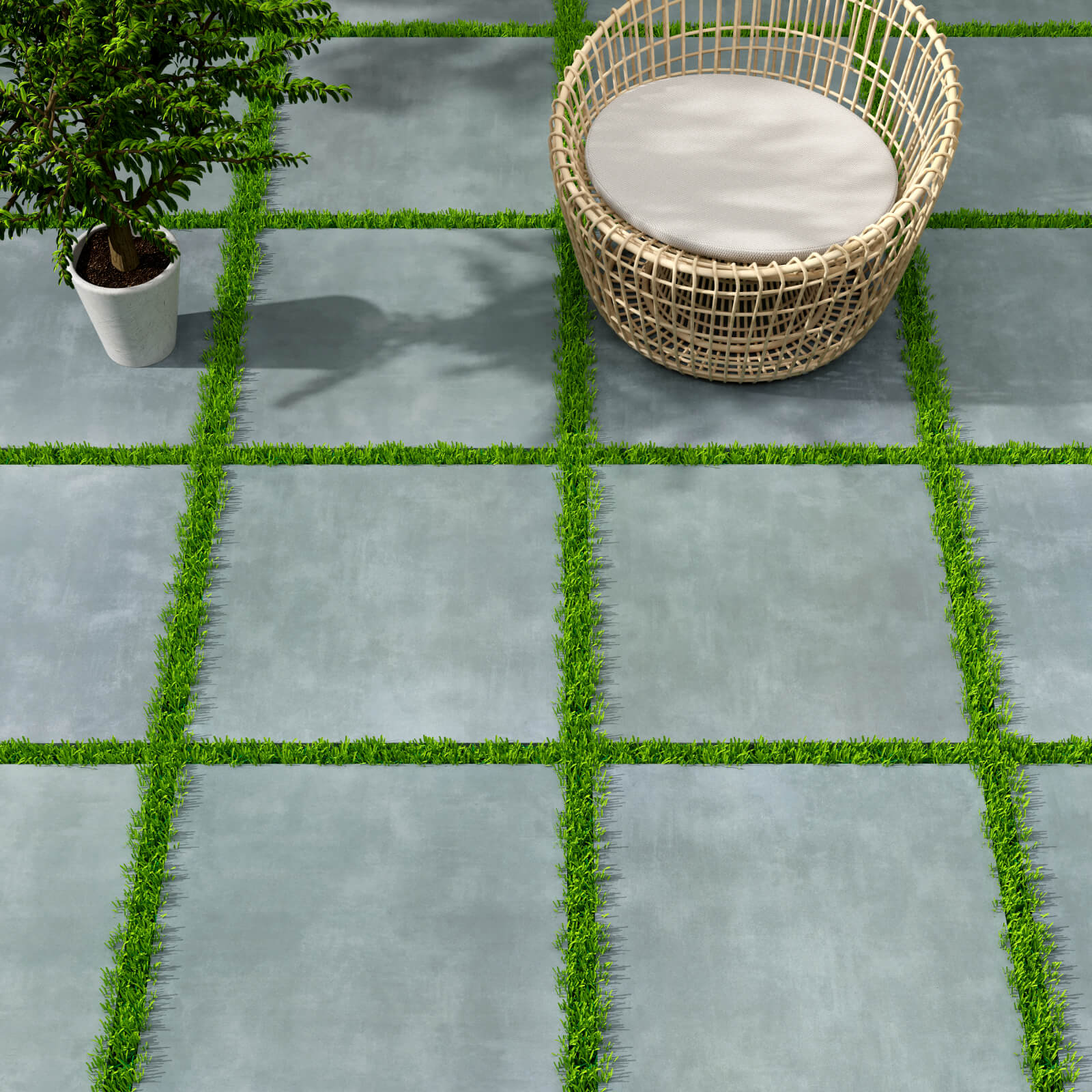 York Grey R11 Matt Porcelain Paving Tile Stone Deals