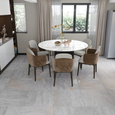 Carrara Gold Marble Tile - Polished