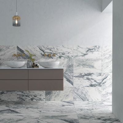 Arabescato Classic Marble Tile-Honed