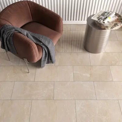 Botticino Premium Marble Tile - Polished