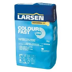 Larsen Colour Fast Flexible Tile Grout