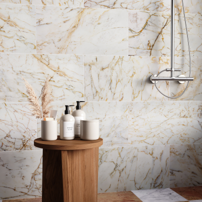 Oasis Gold Marble Tile-Honed